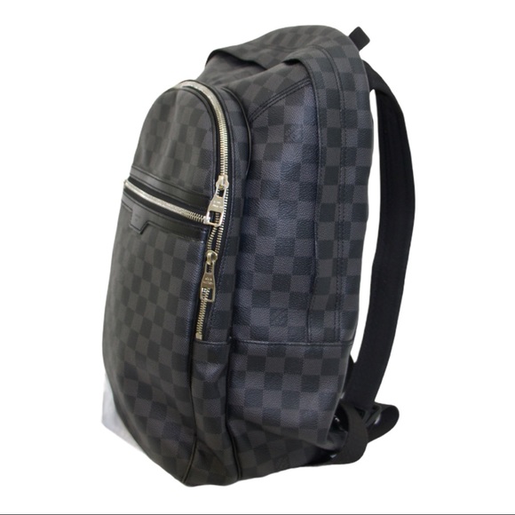 Louis Vuitton Damier Graphite Michael Backpack - Black Backpacks